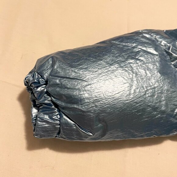 Disney Frozen 2 Metallic Blue Hooded Jacket Toddler Girls 2T - Picture 7 of 16